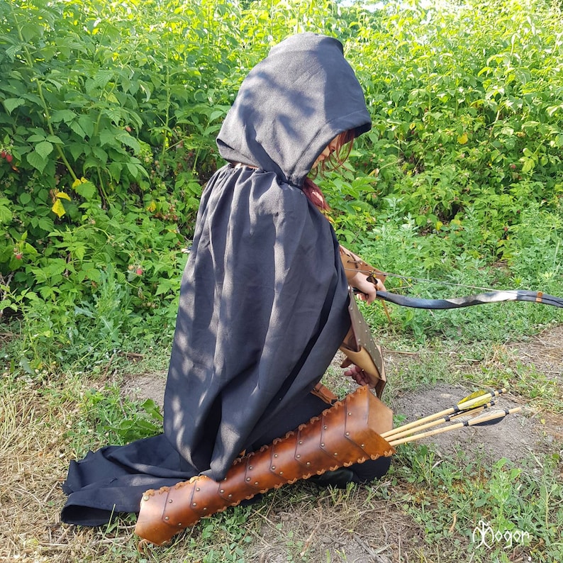 ARCHERY Leather QUIVER/ Side Quiver / Arrow Hip Quiver / Etsy