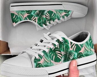 green leaf shoes