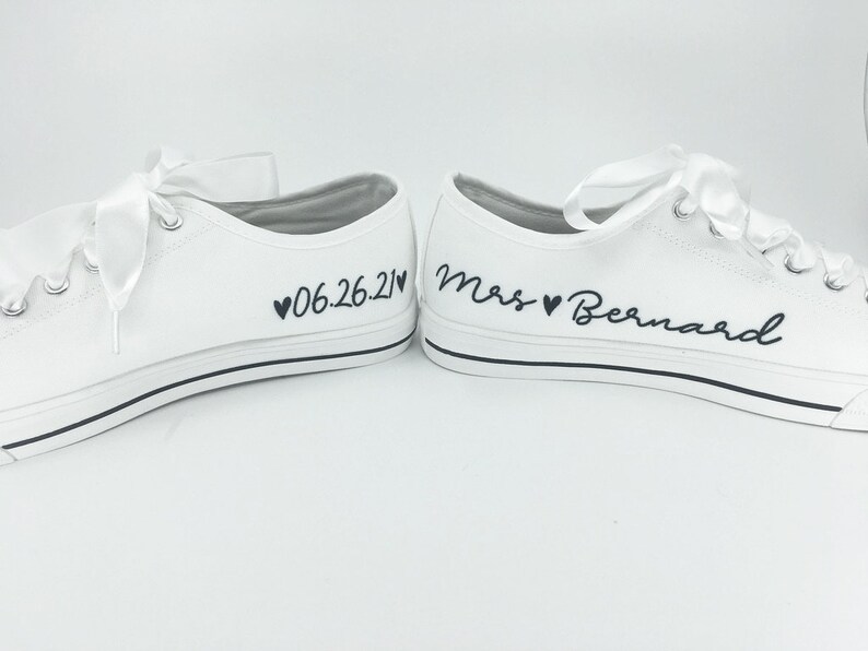 matching wedding sneakers