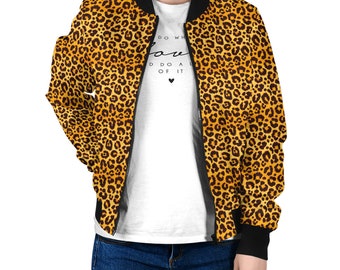 leopard print denim jacket mens