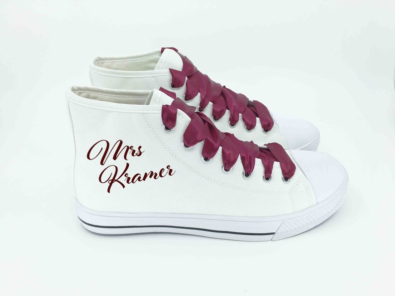 matching wedding sneakers