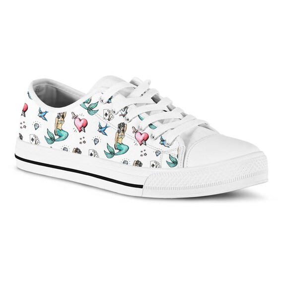 mermaid tennis shoes