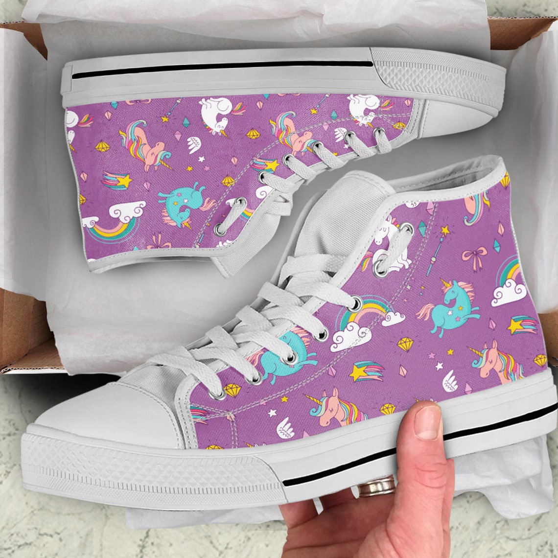 sparkly unicorn shoes