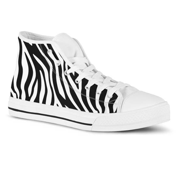 zebra print sneakers