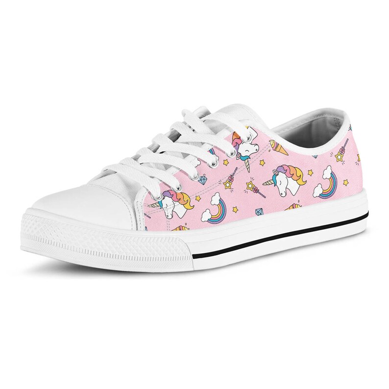 girls unicorn tennis shoes