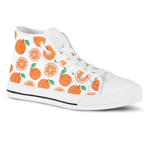 cute orange shoes