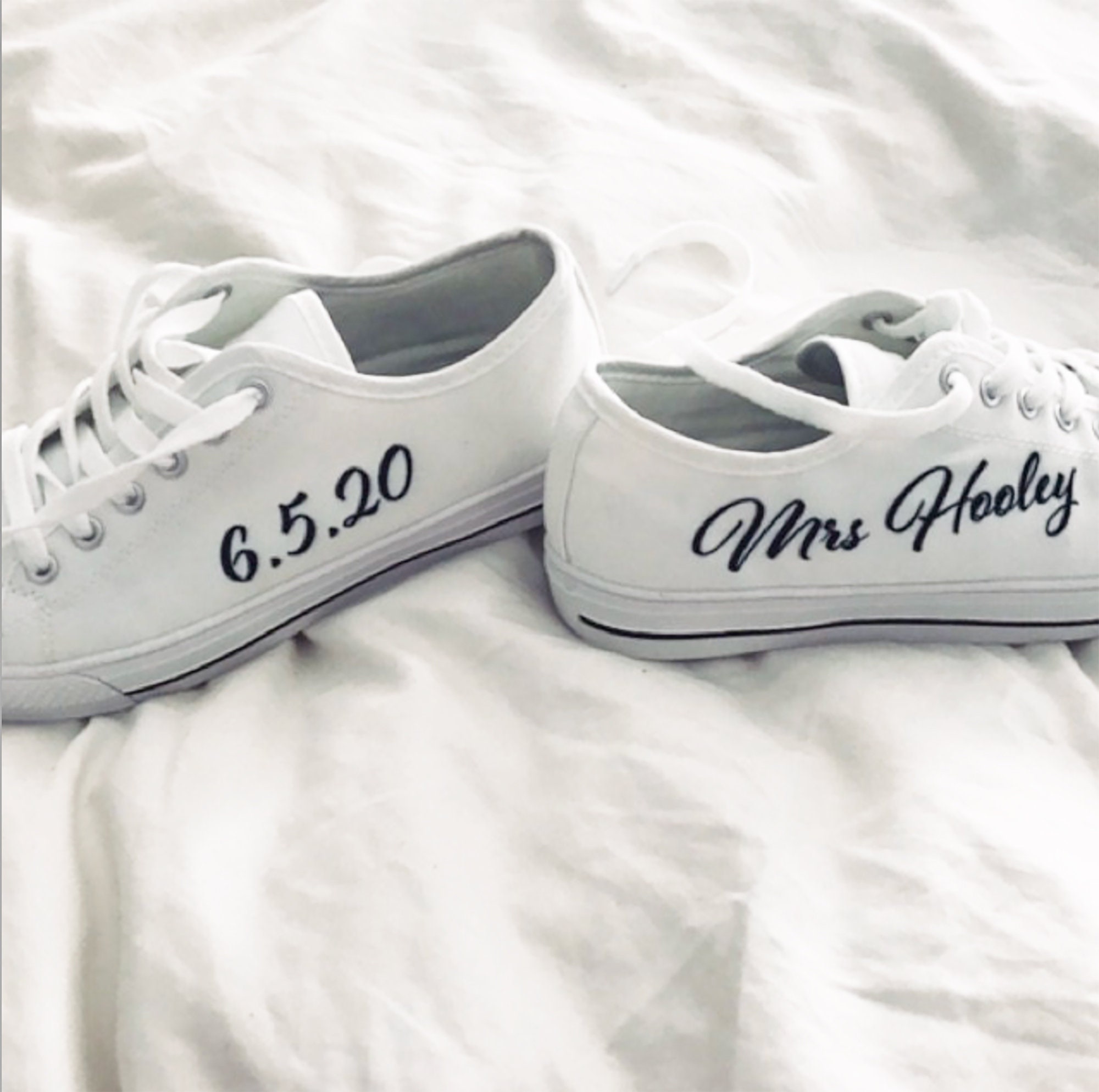 custom wedding sneakers