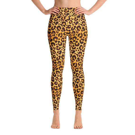 leopard print yoga leggings