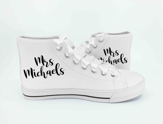 custom wedding sneakers