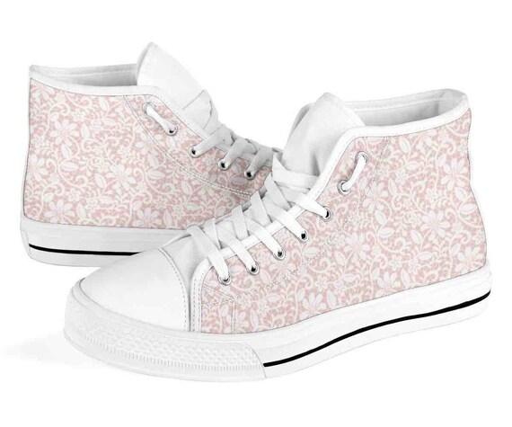 white lace wedding sneakers