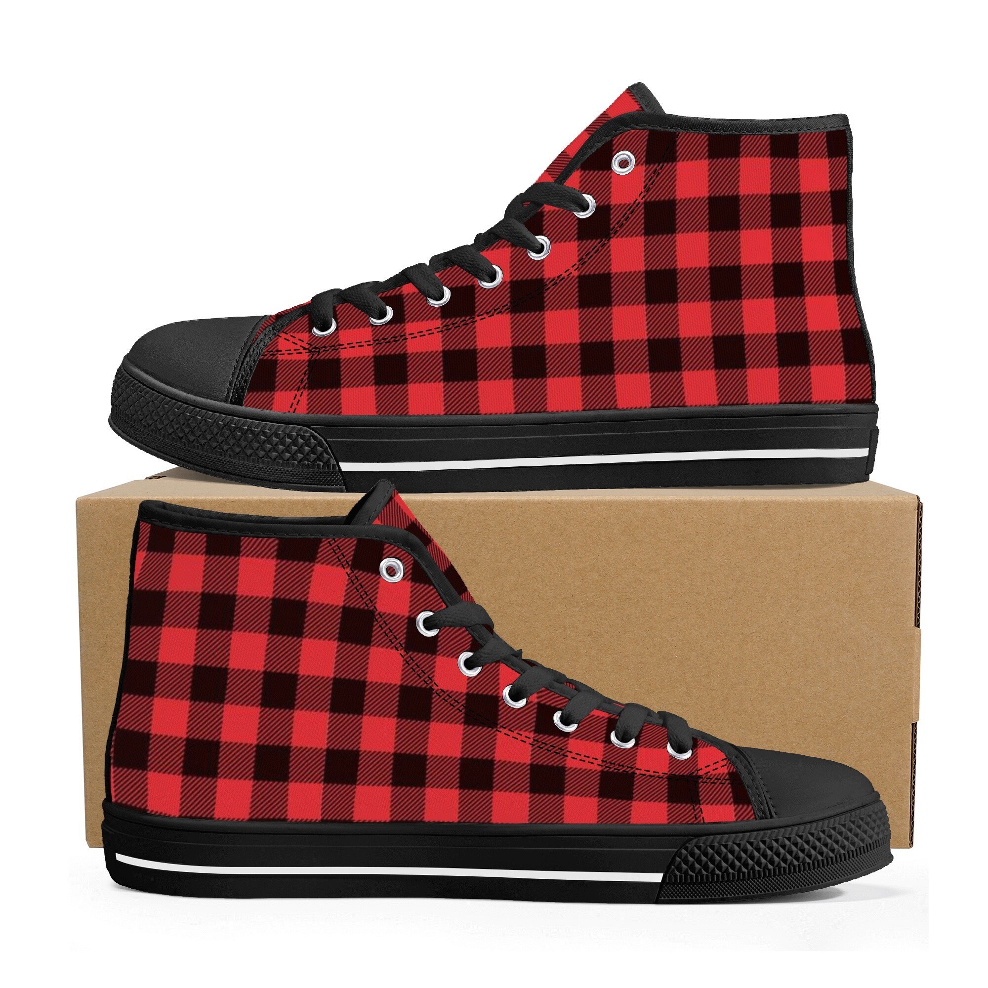 Buffalo plaid converse hotsell