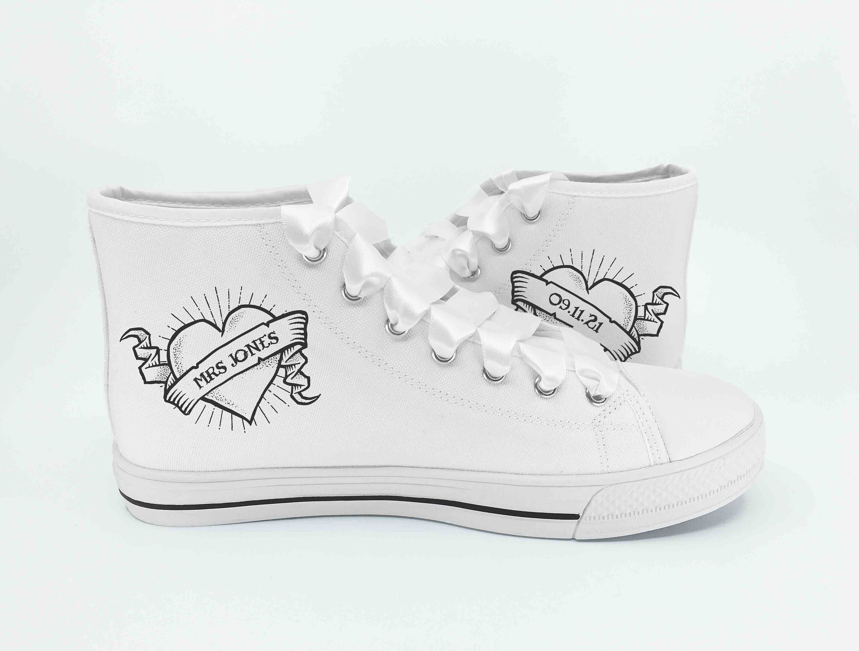 black wedding sneakers