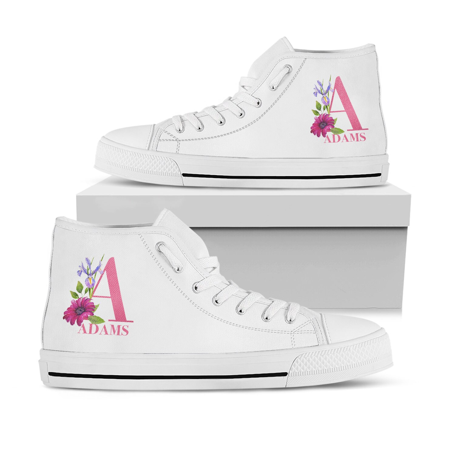 personalized wedding sneakers