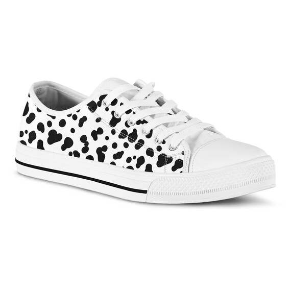 dalmatian print trainers