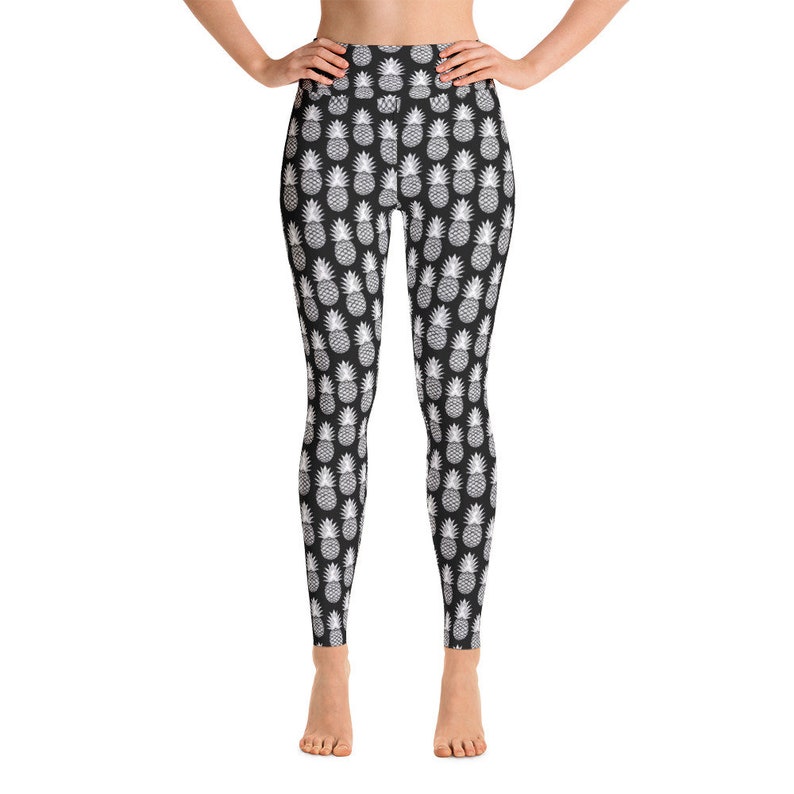 pineapple workout pants