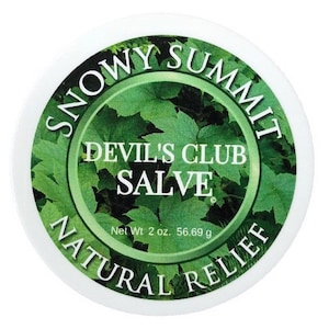 Devil's Club Salve, Snowy Summit, Salve, Pain Relief, Natural Relief, Devil's Club, All natural, Herbal Salve, Alaska Devil's Club Salve image 2