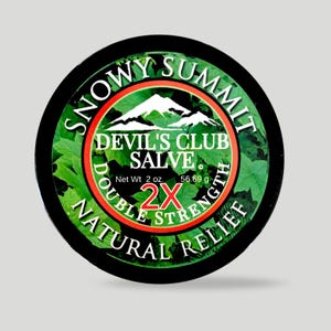 Devil's Club Salve 2X Double Devil