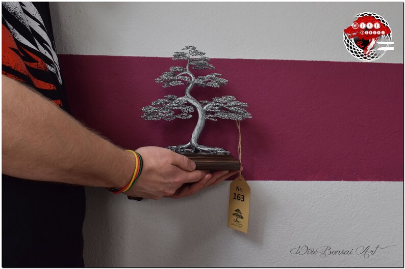 Beautiful wire bonsai tree for a gift Etsy