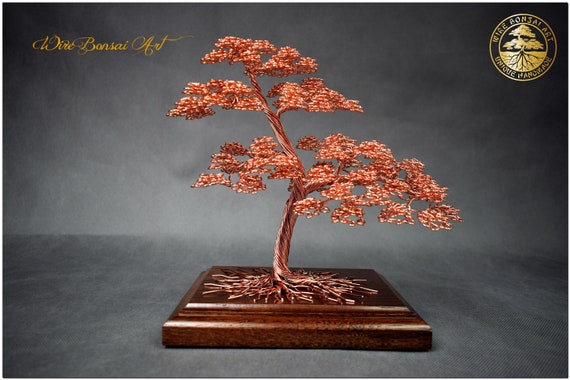 Kupferdraht Bonsai Baum: Zen Garten Meditation Dekor - Etsy Schweiz
