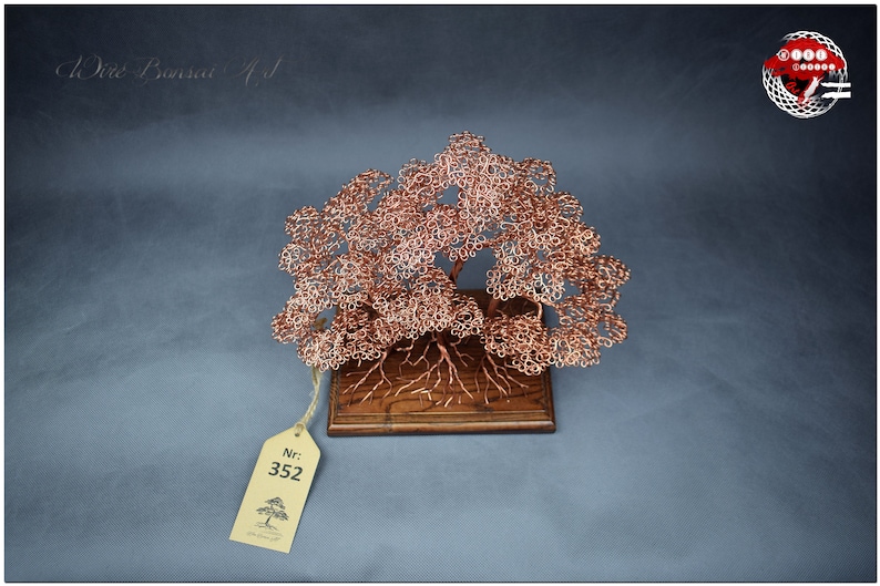 Copper Bonsai Tree Forest Bonsai Trees Copper Seven Etsy