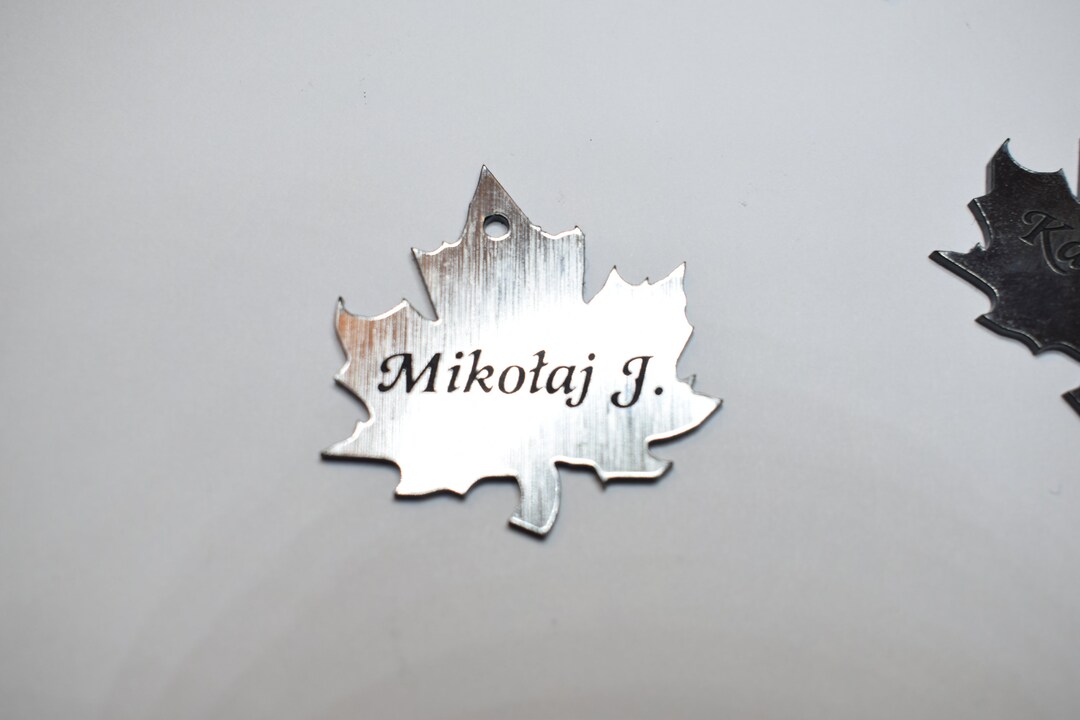 Engraved Leaves - Etsy