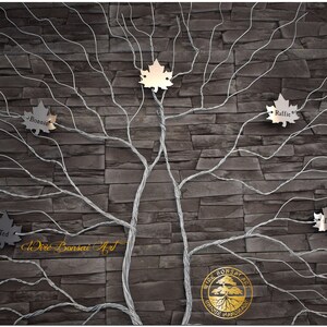 Metal Tree on the Wall Deco | Main Decoration of the Living Room | Tree ...