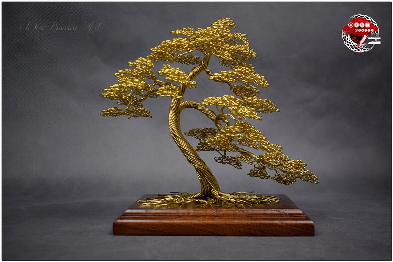 Brass bonsai tree original decorations Etsy