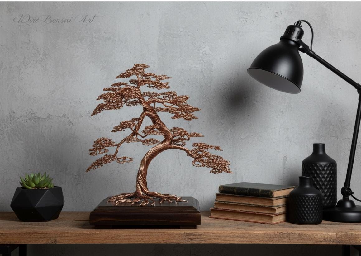 Bonsai Baum aus Kupfer | 7.Kupferjubilum | Luxus handgefertigt |  Japan-Stil | Weihnachtsgeschenk | Hochzeitsgeschenk | Indoor Baum - Etsy  sterreich