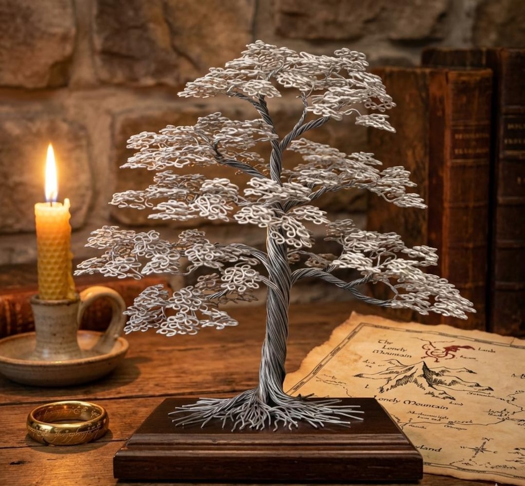 White Tree of Gondor Sculpture: Lord of the Rings Steel Bonsai - Etsy