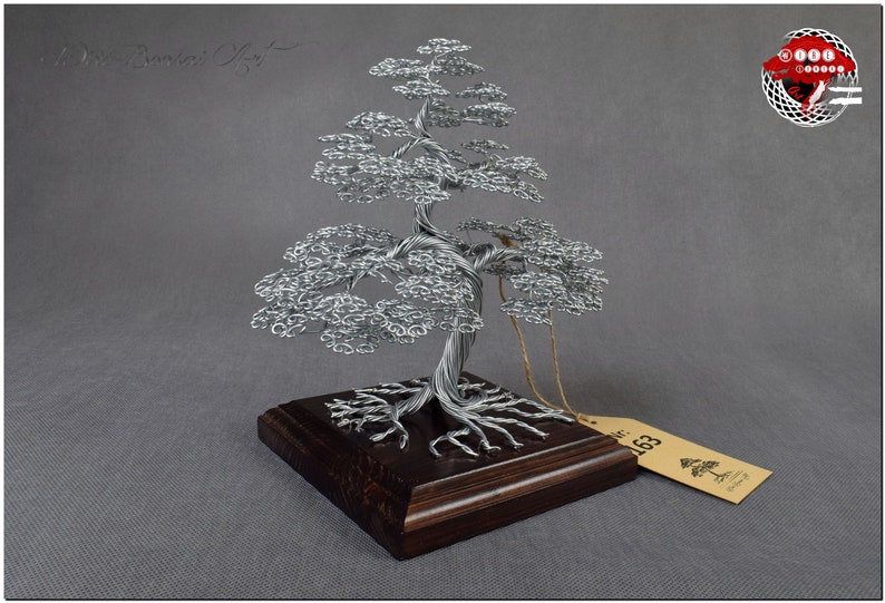Beautiful wire bonsai tree for a gift Etsy