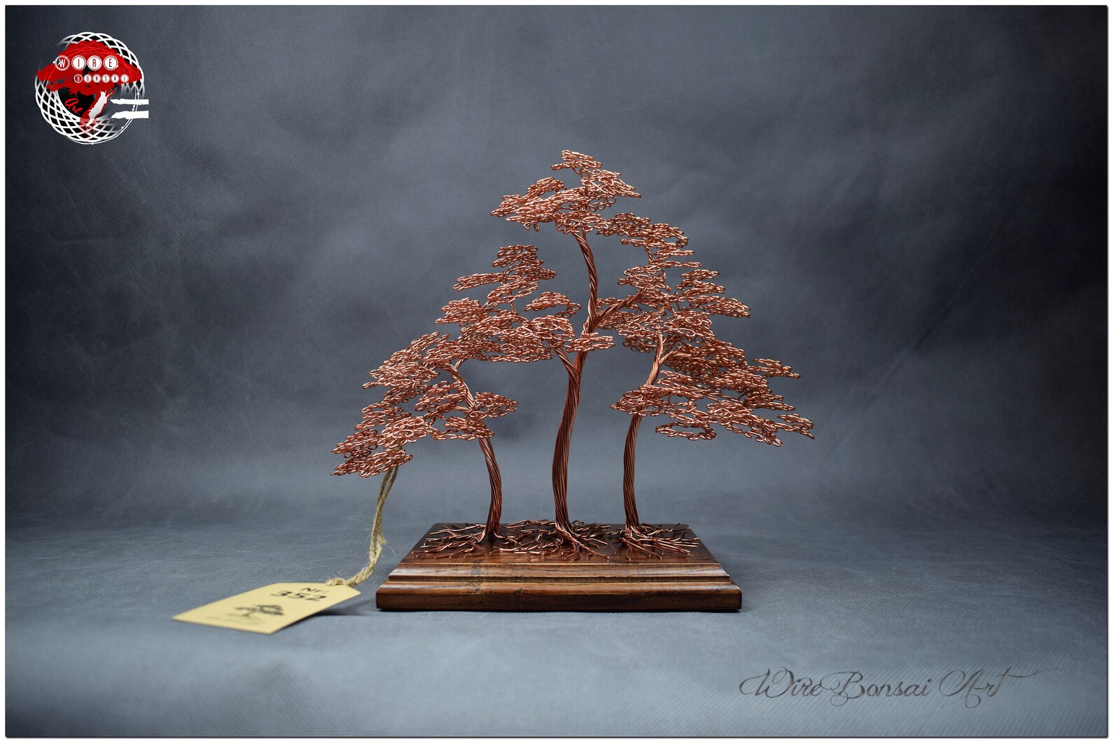 Copper Bonsai Tree Forest Bonsai Trees Copper Seven Etsy