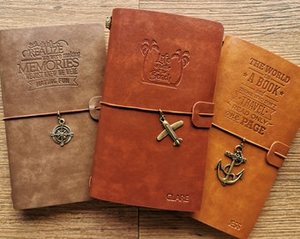 Stamp Album Travel Notebook Choice of Countries Pocket Journal