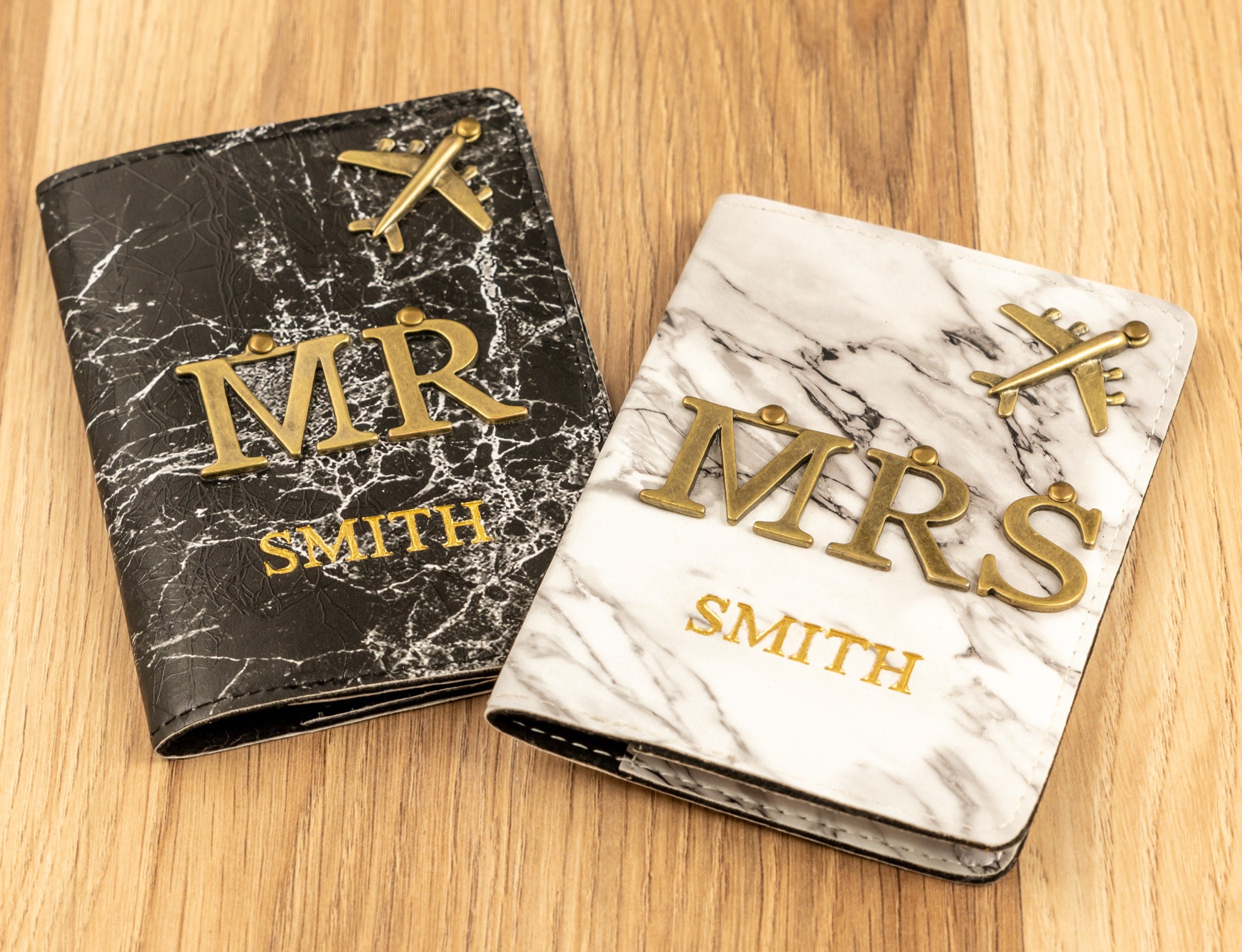 Personalized Passport Cover - Couple Gift – MrsMyLaurie