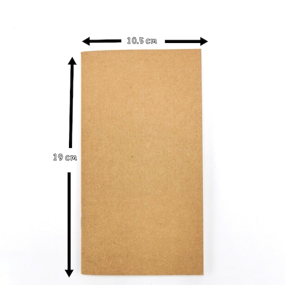 Journal Refills 5 x 8.25 inch Kraft Paper Cover Ruled Journal in Large Size Notebook Paper Insert 80 Pages Journal Refills 5 x 8.25 inch Kraft Paper Cover Ruled Journal in Large Size Notebook Paper Insert 80 Pages