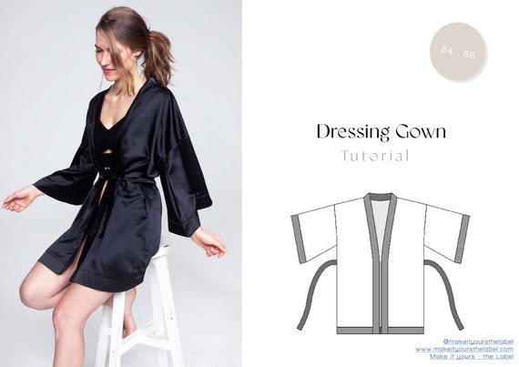 Dressing gown drawing hotsell