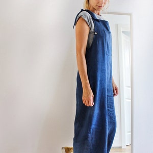 Long Jumpsuit / Overall / Dungarees women and girls / PDF Sewing Pattern / 34-44 / A0, A4, USLetter english image 2