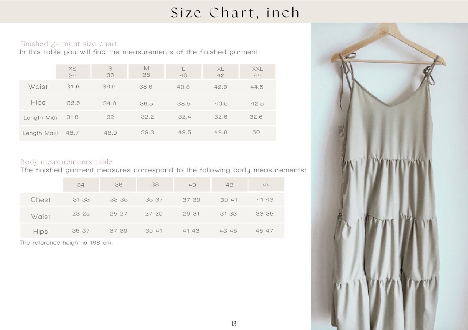 Camisole dress pattern / Ruffled Dress Sewing Pattern / Maxi Etsy