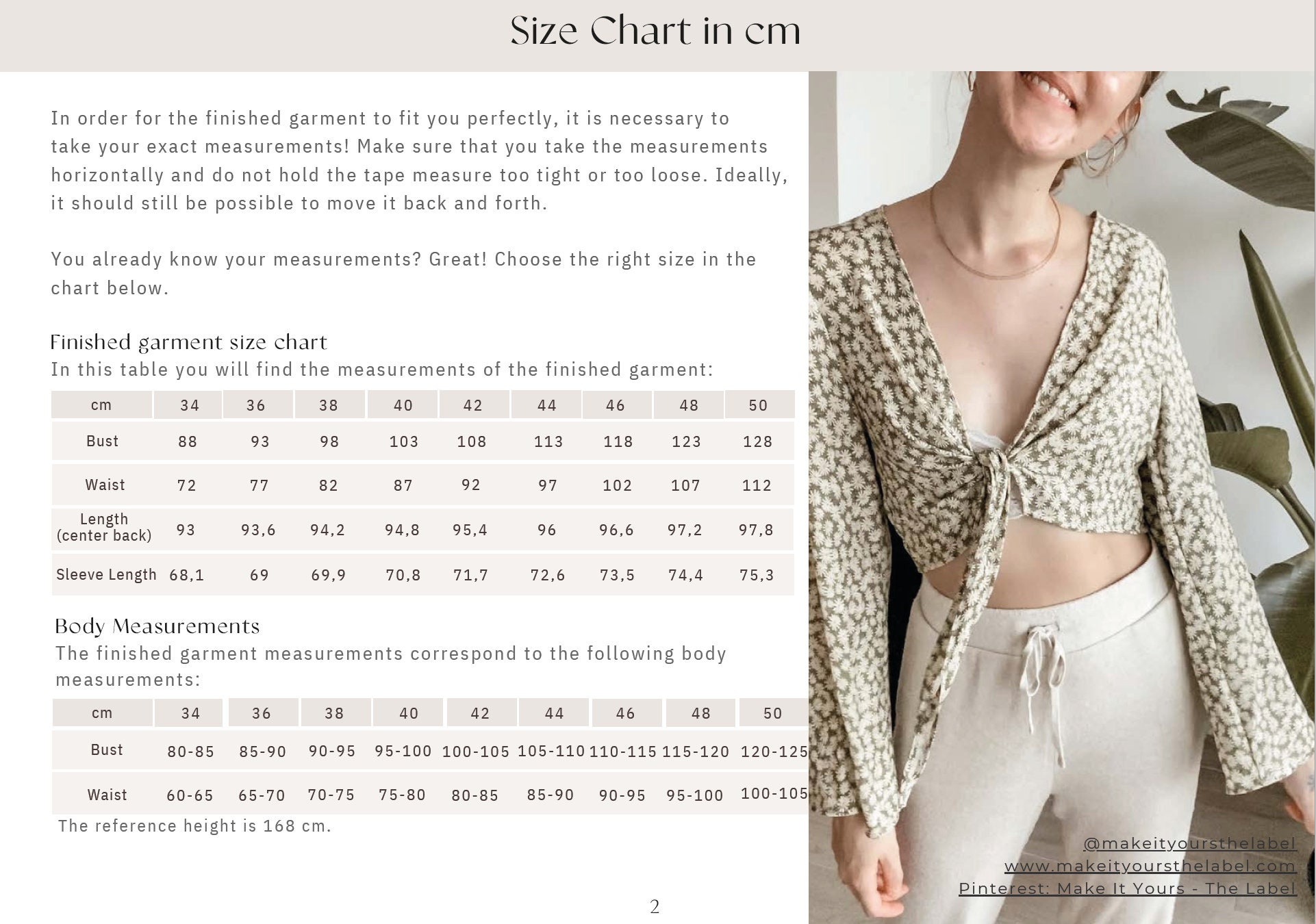Summer Crop Top PDF Sewing Pattern Graphic by shevonfer68 · Creative Fabrica