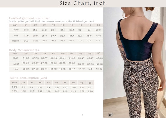 Trident Yoga Pants Sewing Pattern | PDF Download | J Stern Designs