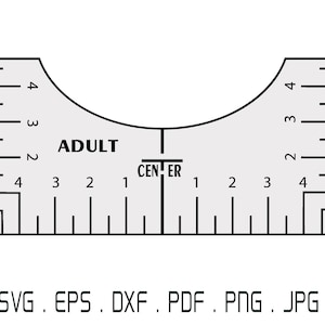 tshirt printing ruler