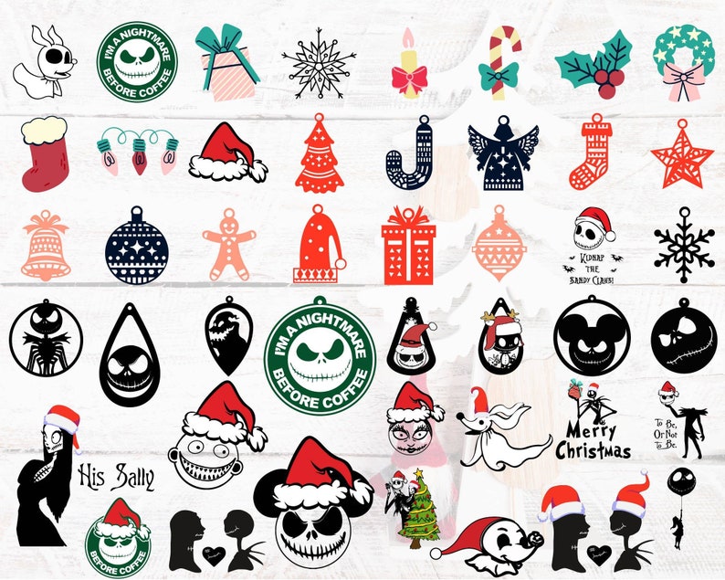 Download 137Grinch SVG Bundle 80 Nightmare before christmas 2020 ...