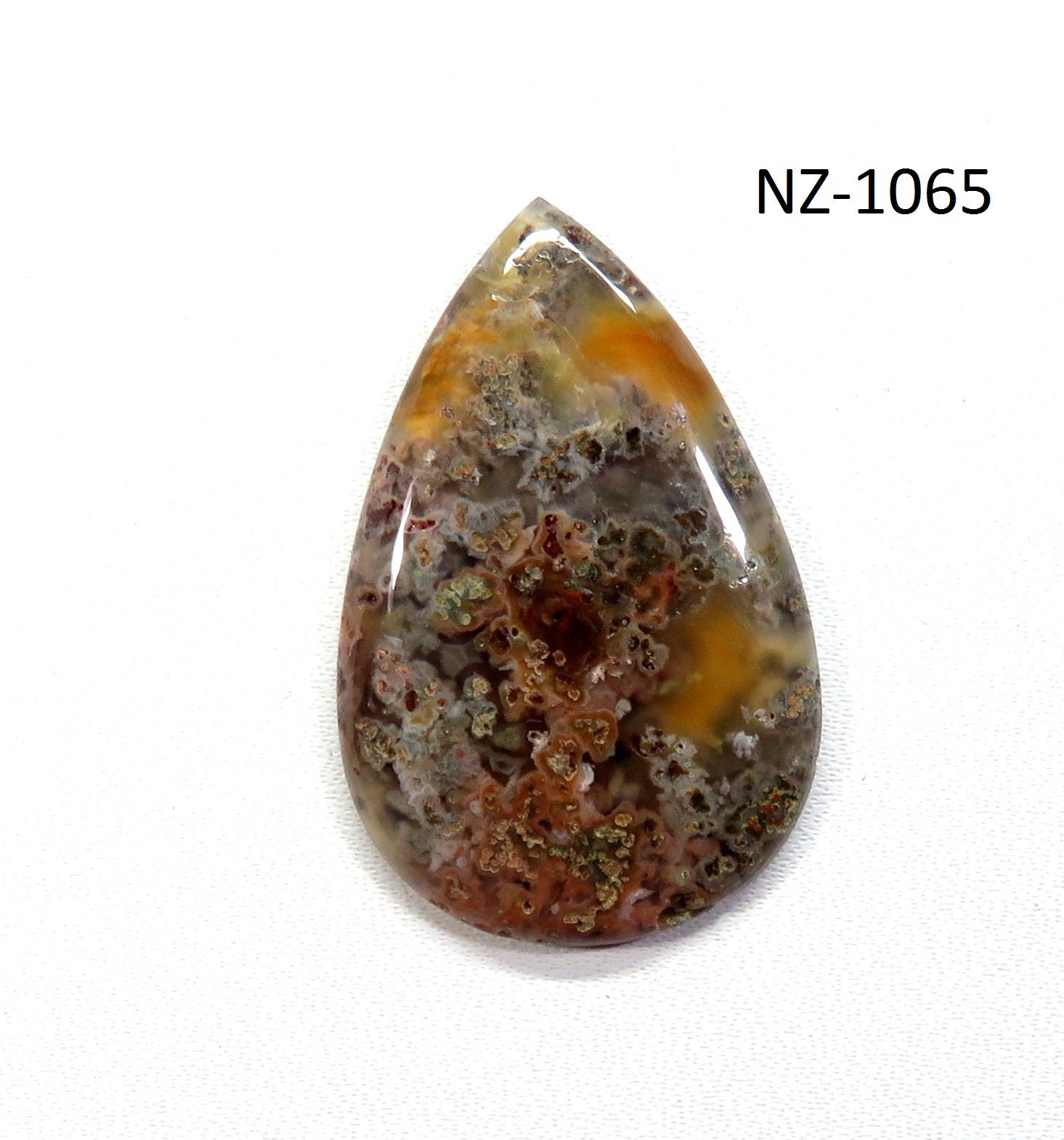 Mexican moss agat Mexican agate gemstone Cabochon moss | Etsy