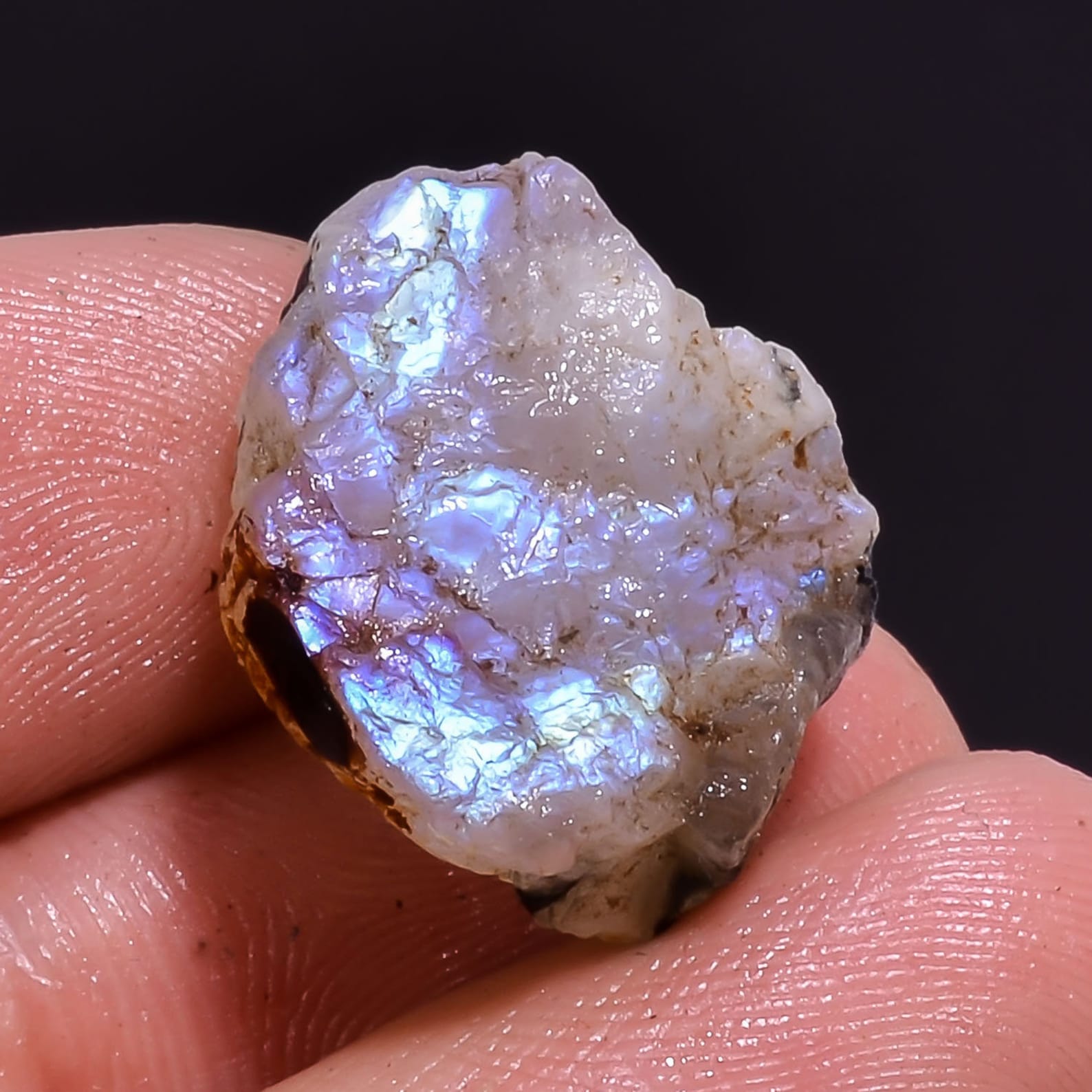 Buy 1get1 Free Natural Rainbow Moonstone Rough Gemstone for Jewelry Buy 1get1 Free Natural Rainbow Moonstone Rough Gemstone for Jewelry