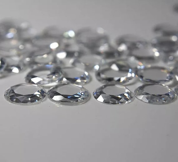 Kundan Polki Stone, Round AD Polki, Jewelry Making (5-7 MM)