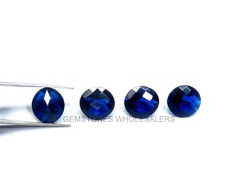 AAA Ceylonblå safir Parti: 12 x 13 mm ovalslipade ädelstenar