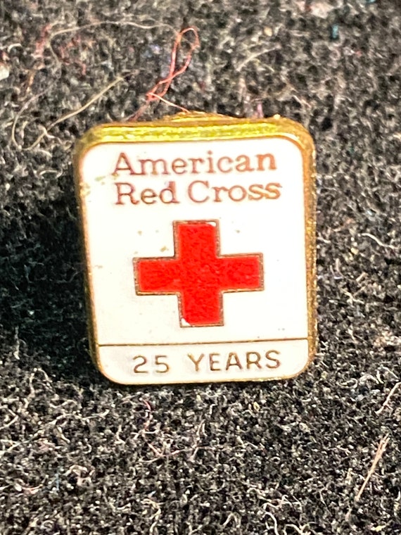American Red Cross 25 year pin
