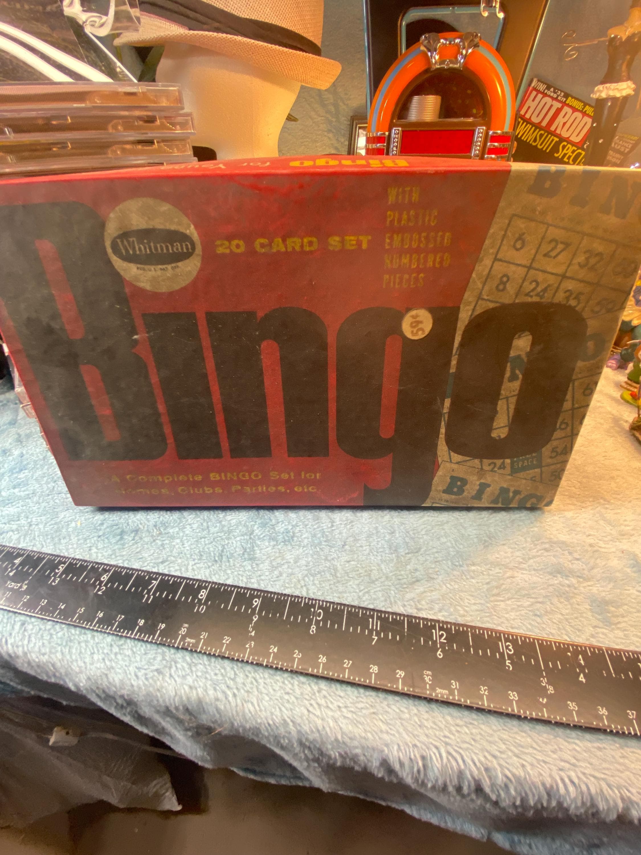 Antique Bingo Game - Etsy