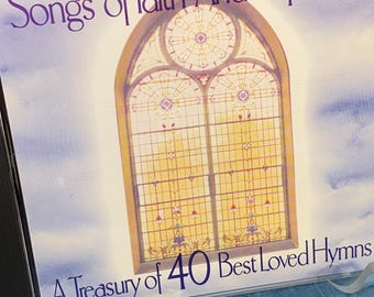 CD- Songs of Faith And Inspiration CD 1996 Treasury of 40 Best Loved Hymns preowned