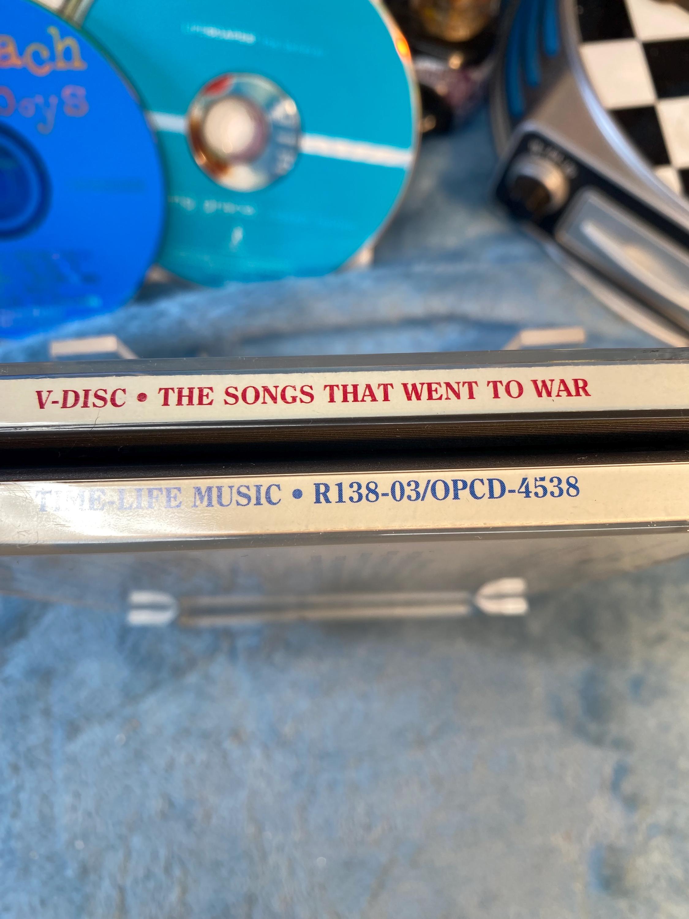 WWII V-disc 50th Anniversary CD - Songs That Went to War - Etsy