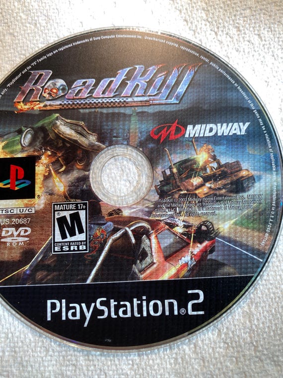 Play Station 2…roadkill (sony Playstation 2, 2003) Disc Only - Etsy